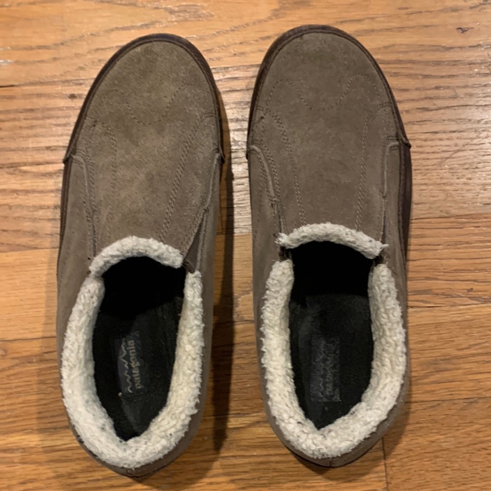 Patagonia Activist Fleece MOC Slip-On Shoes-Women’s 9